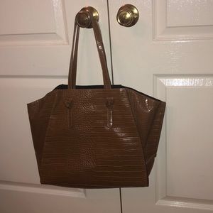 Zara Camel Tote Bag